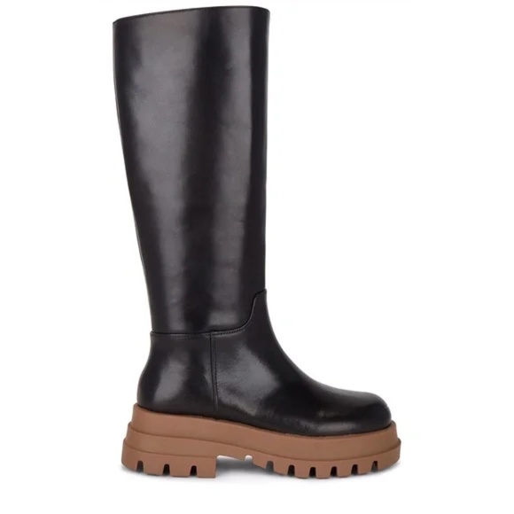 Alias Mae Australia Donni Lug Sole Black Leather Boots - Picture 14 of 16